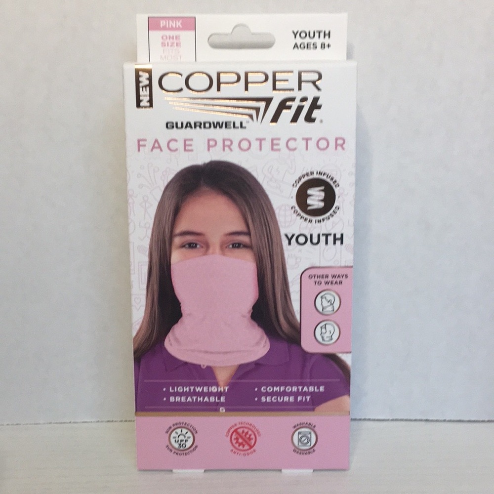 Pink Copper Fit Face Protector